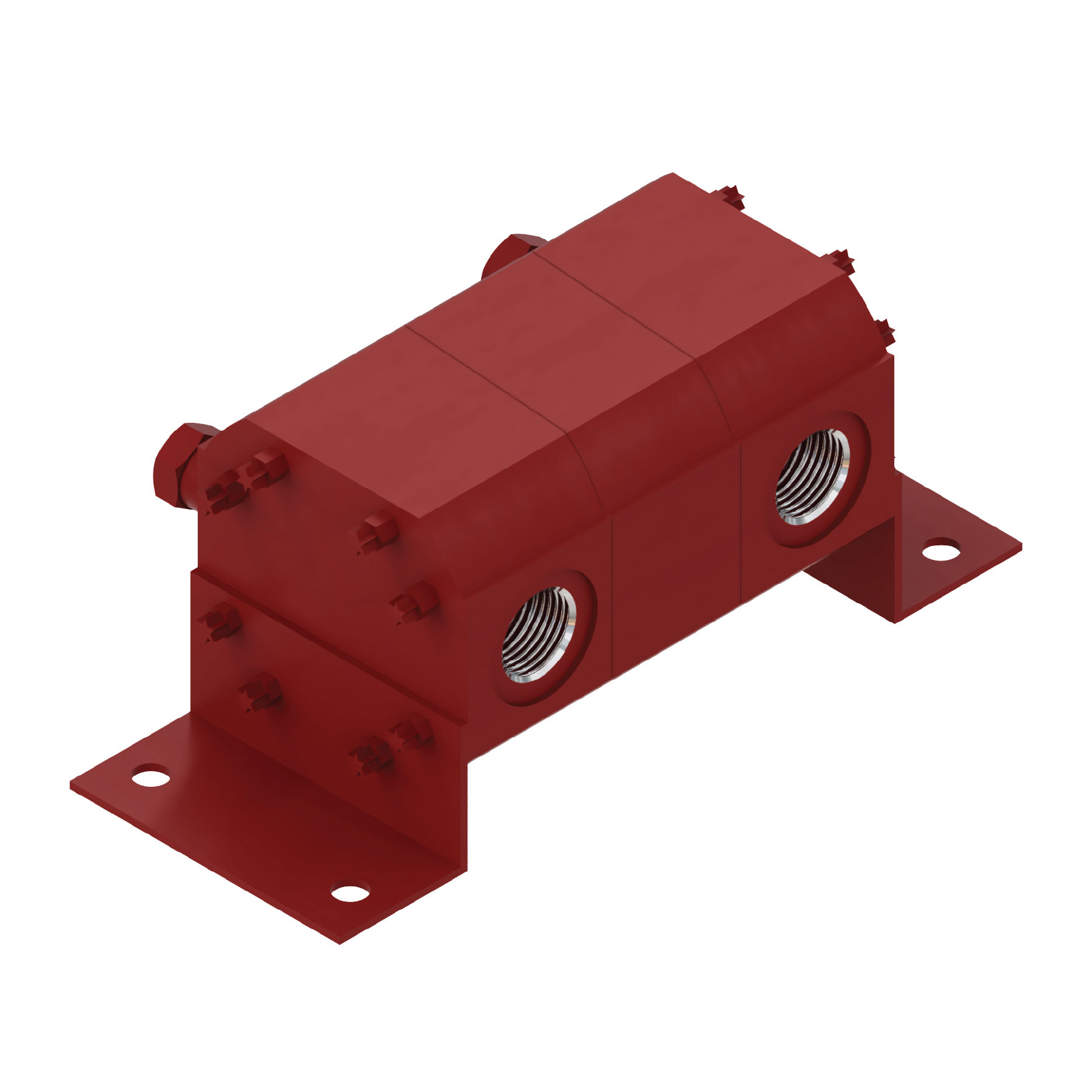Rotary gear flow dividers – DR 1-2 / 2-2